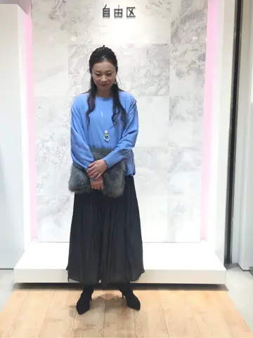 自由区 大平原 コーディネート画像