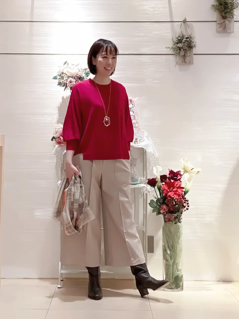 自由区 丸尾 コーディネート画像