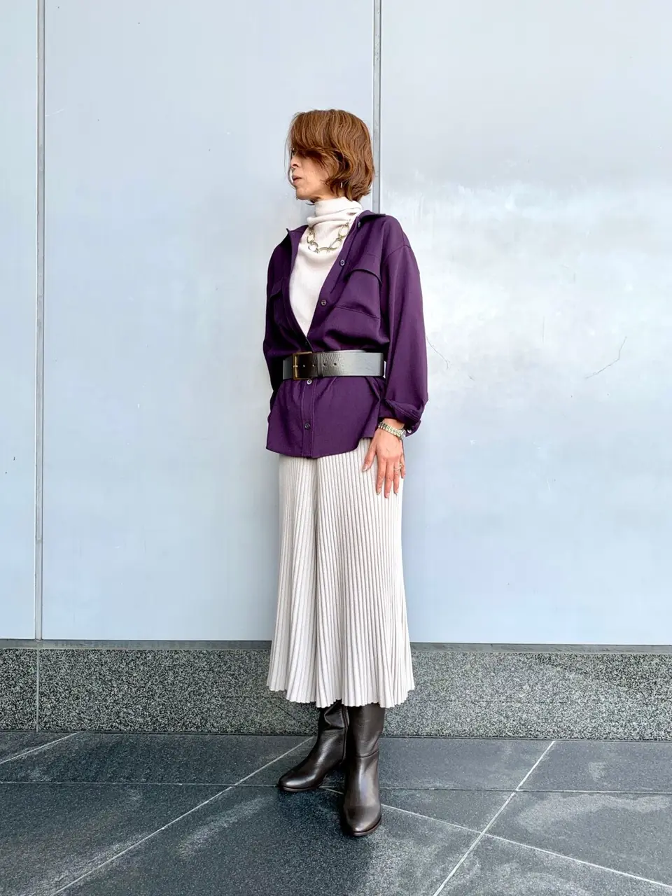 自由区 Ishii コーディネート画像