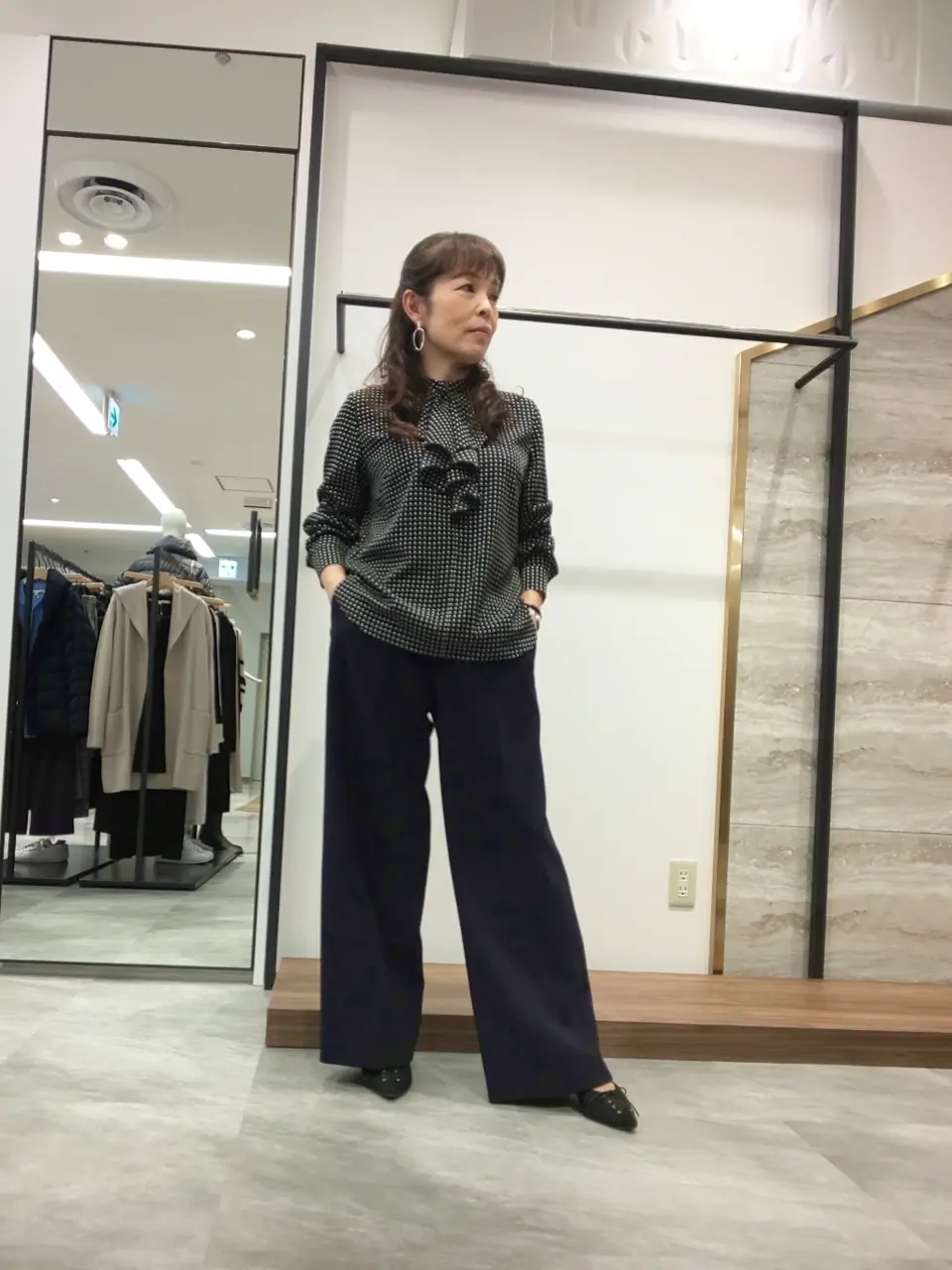 自由区 蛭川 コーディネート画像