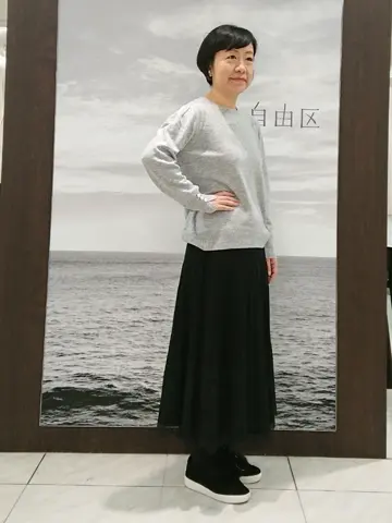 自由区 スタッフ コーディネート画像