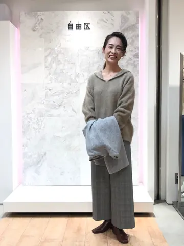 自由区 中尾 コーディネート画像