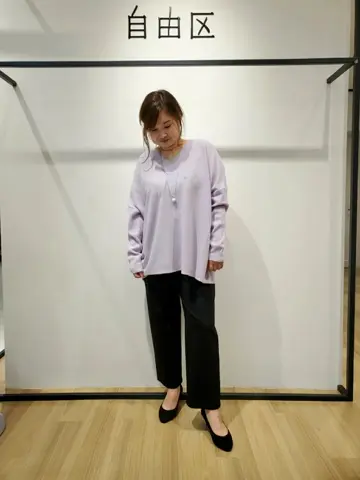 自由区 eri コーディネート画像