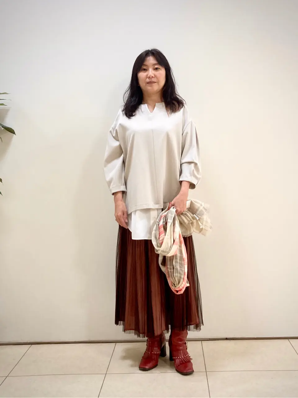 自由区 土居 コーディネート画像