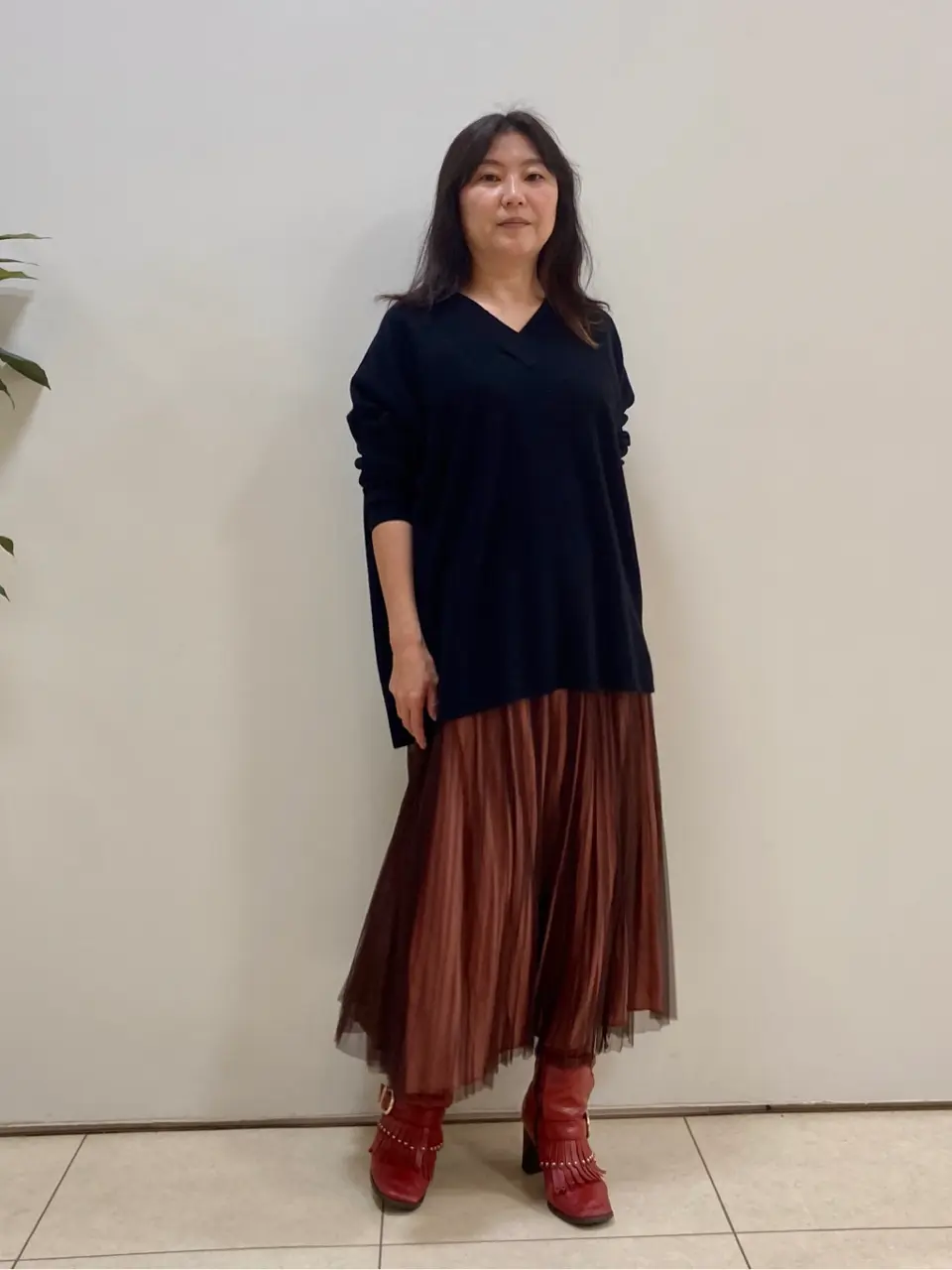 自由区 土居 コーディネート画像