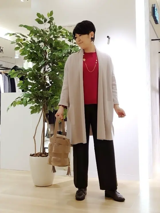 自由区 田中 コーディネート画像