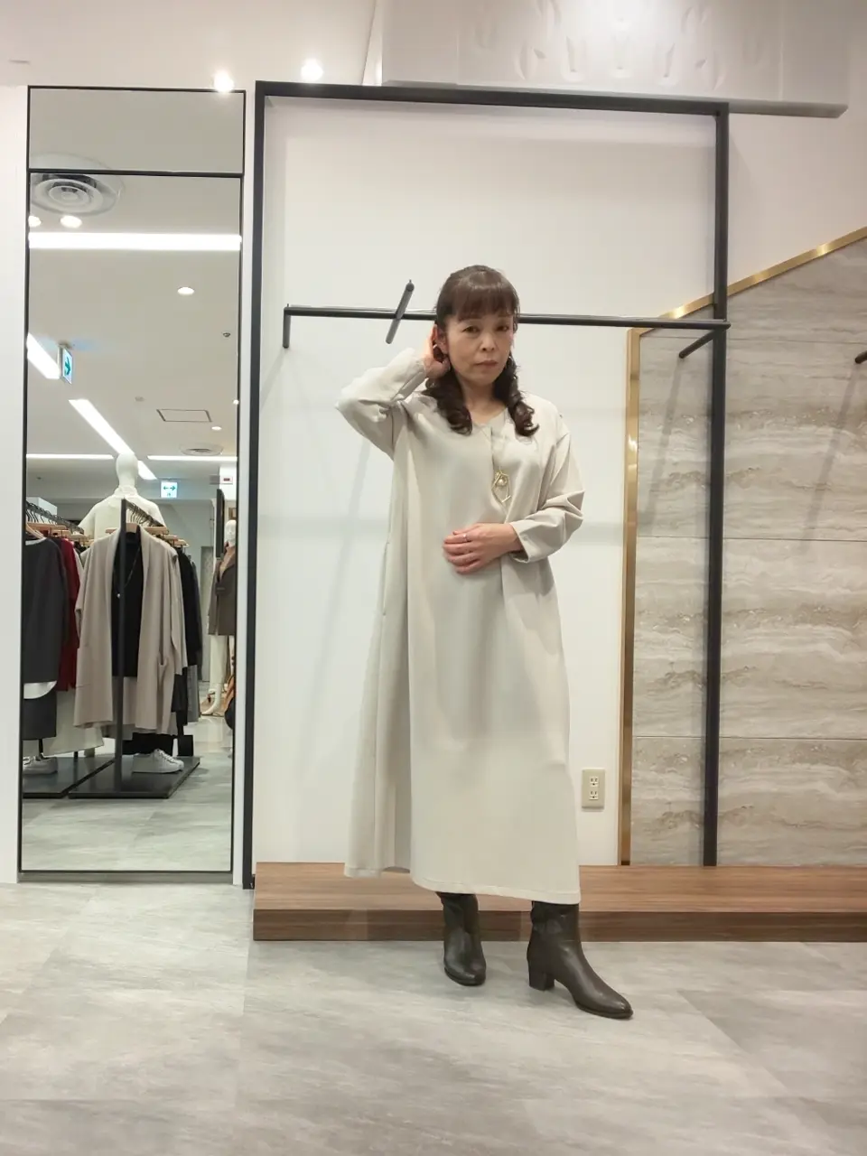 自由区 蛭川 コーディネート画像