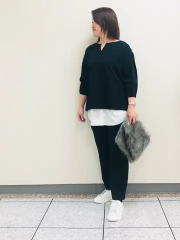 自由区 上島 コーディネート画像