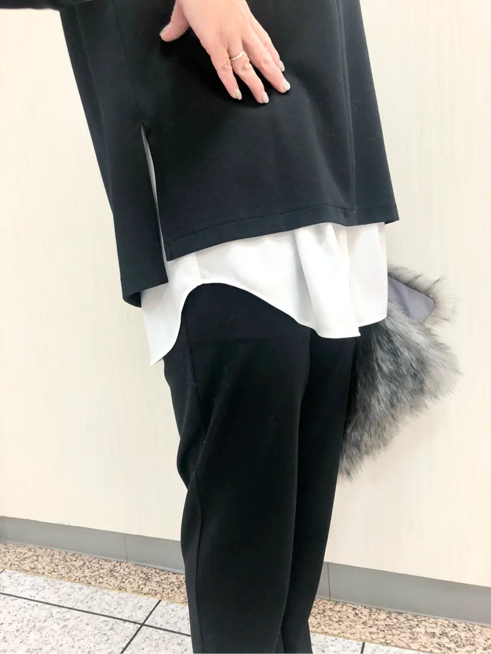 自由区 上島 コーディネート画像