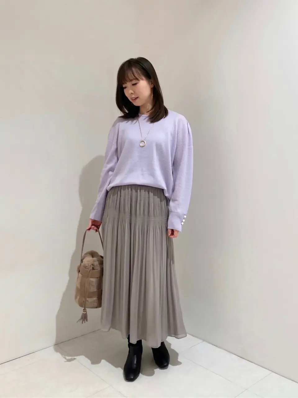 自由区 檀 コーディネート画像