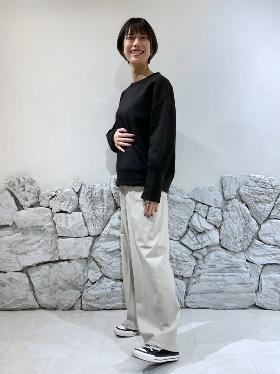 自由区 河野 コーディネート画像