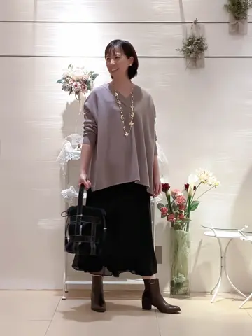 自由区 丸尾 コーディネート画像