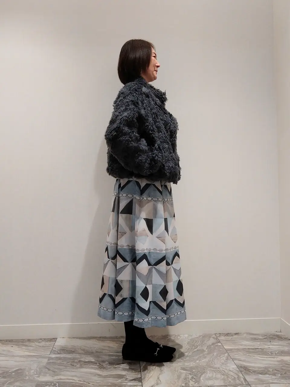 自由区 奥山 コーディネート画像