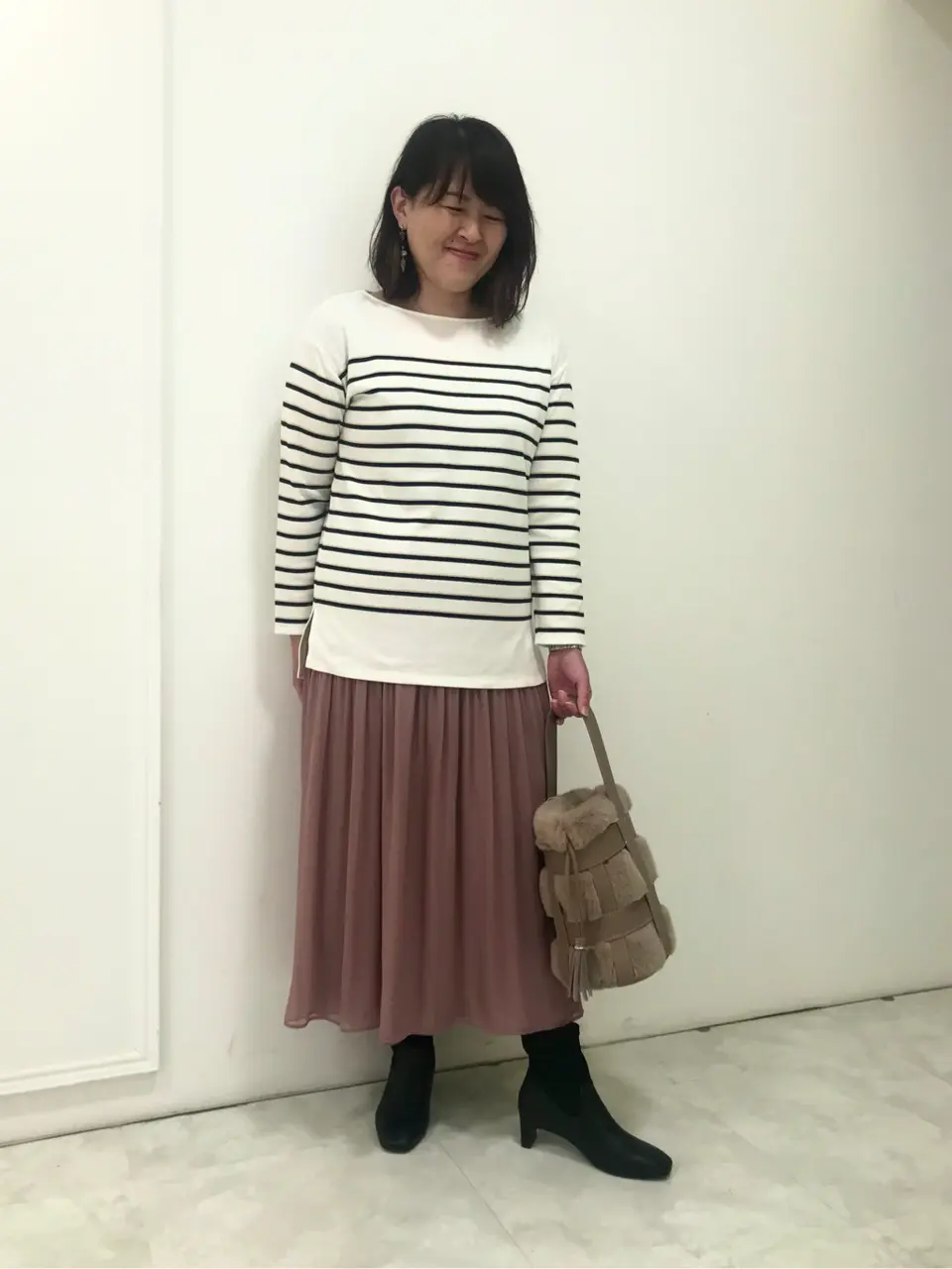 自由区 大野 コーディネート画像