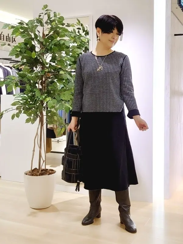 自由区 田中 コーディネート画像