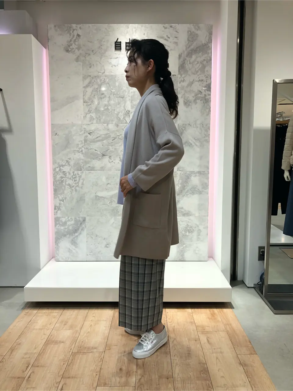 自由区 中尾 コーディネート画像