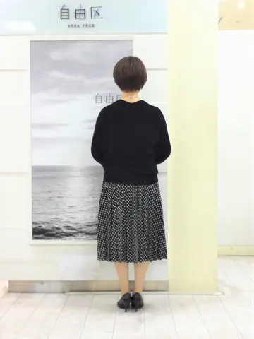 自由区 中鉢 コーディネート画像