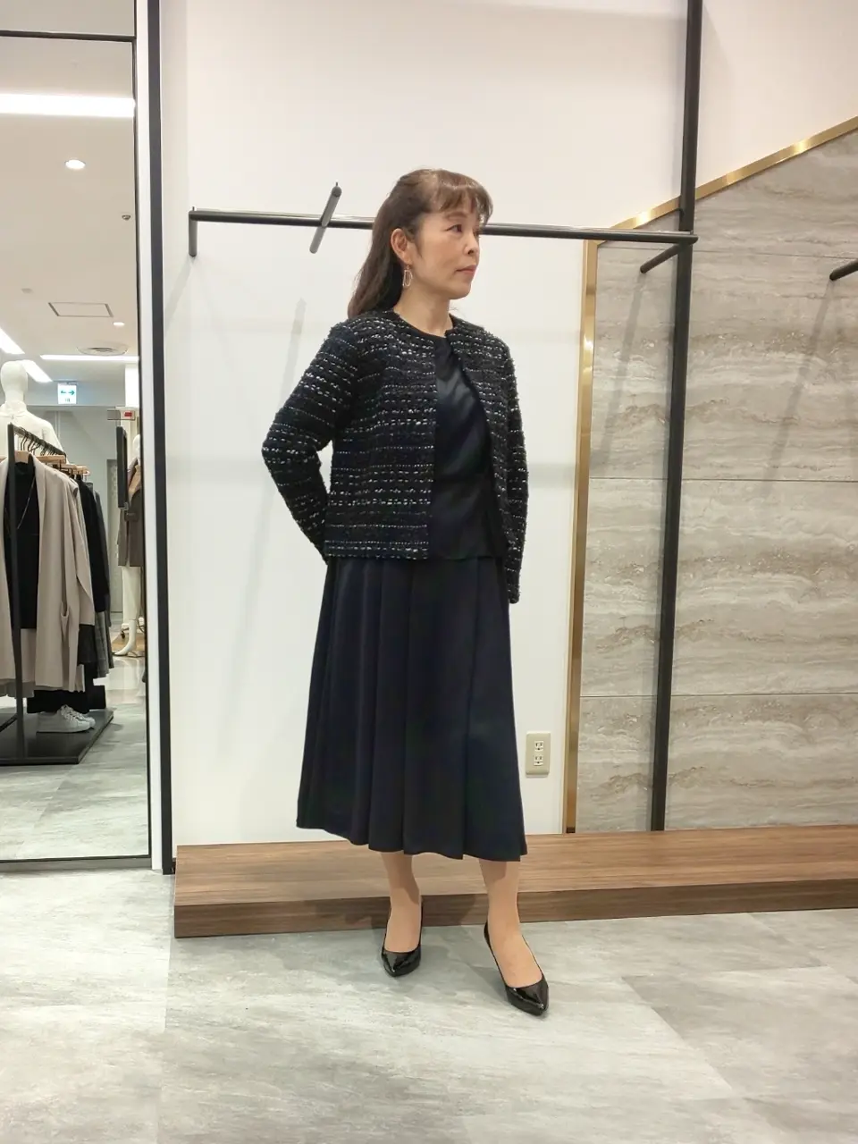 自由区 蛭川 コーディネート画像