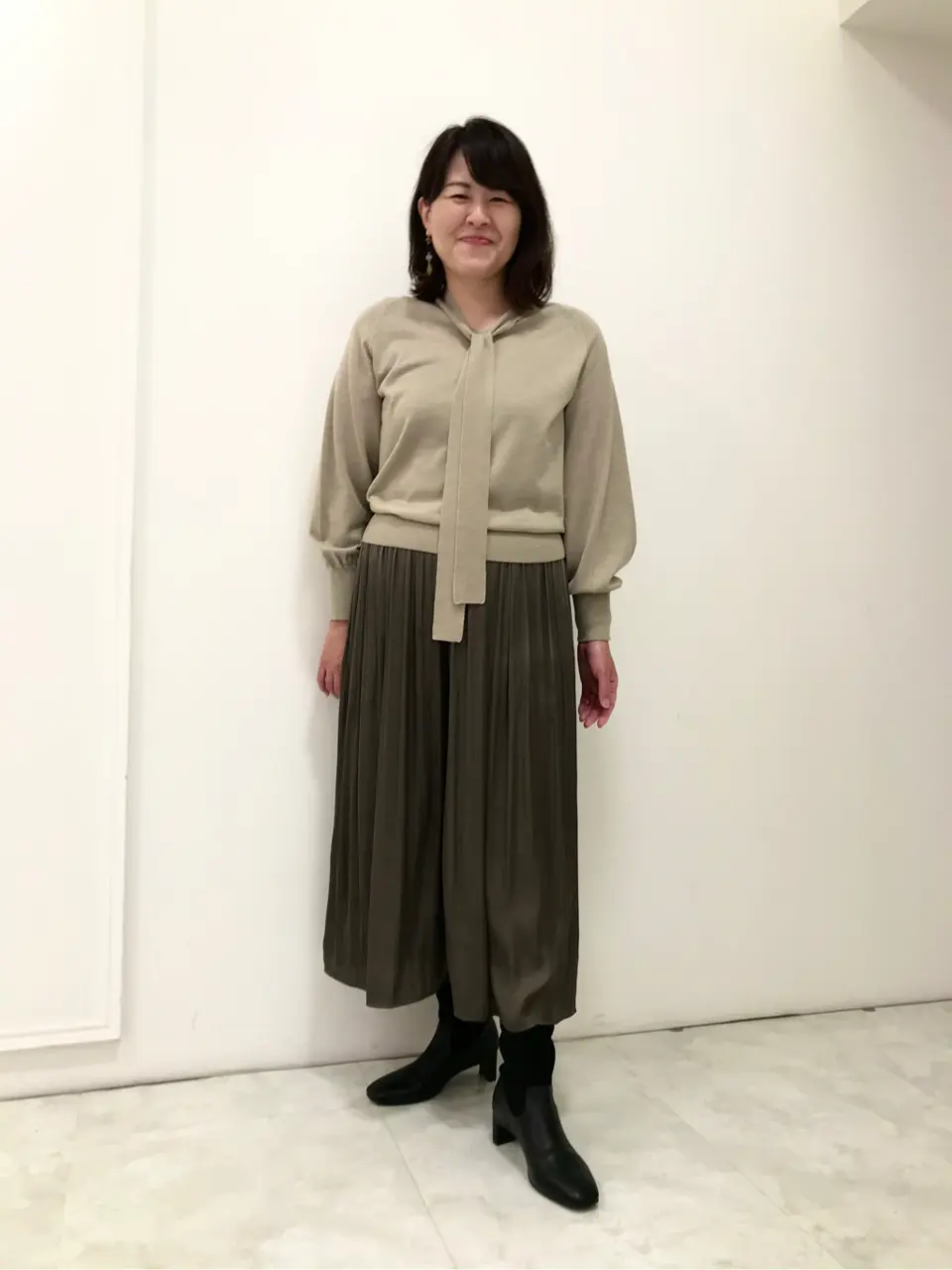 自由区 大野 コーディネート画像