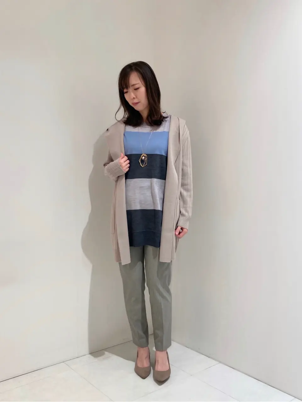 自由区 檀 コーディネート画像