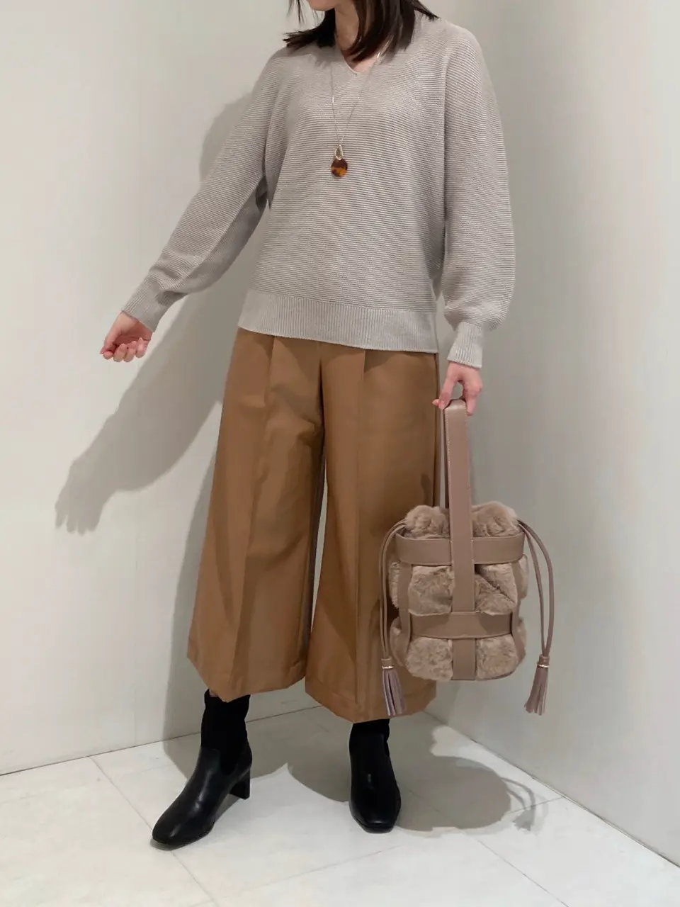 自由区 檀 コーディネート画像