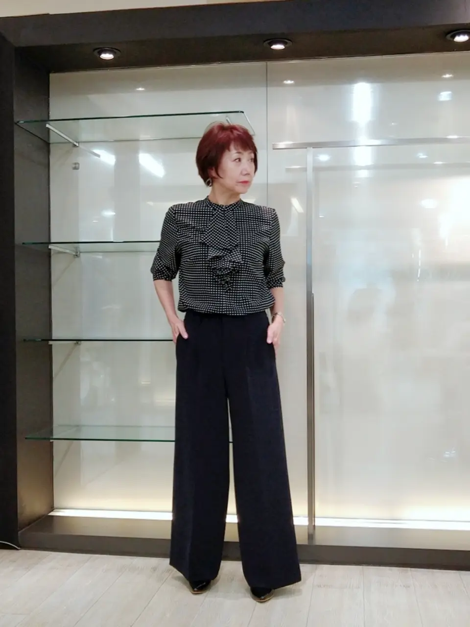 自由区 鶴田 コーディネート画像