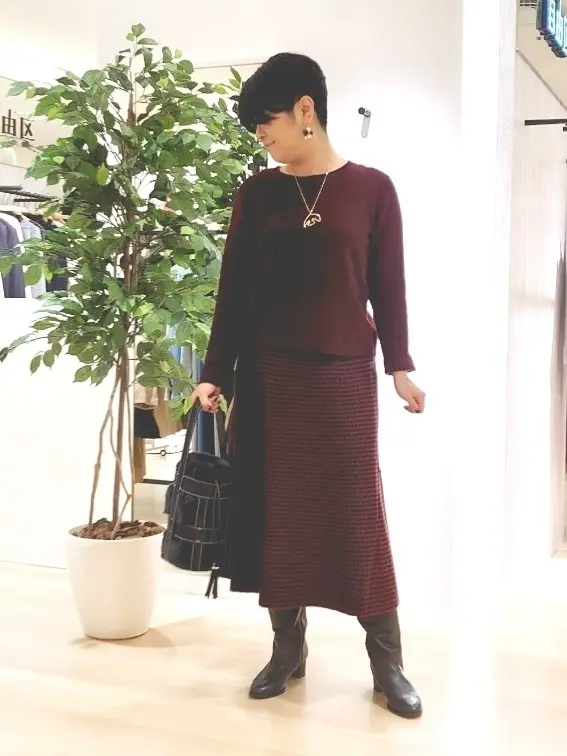 自由区 田中 コーディネート画像