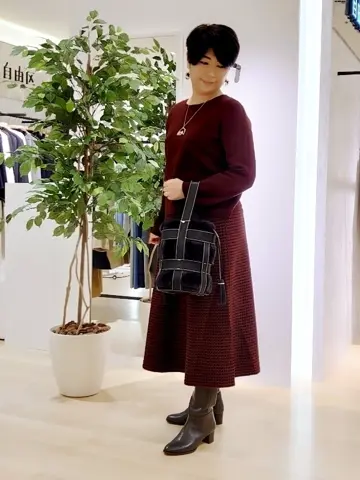 自由区 田中 コーディネート画像