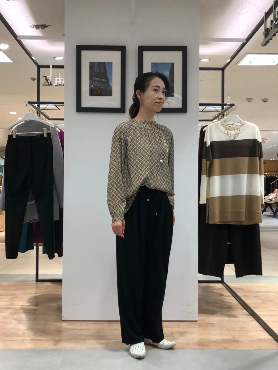 自由区 中尾 コーディネート画像