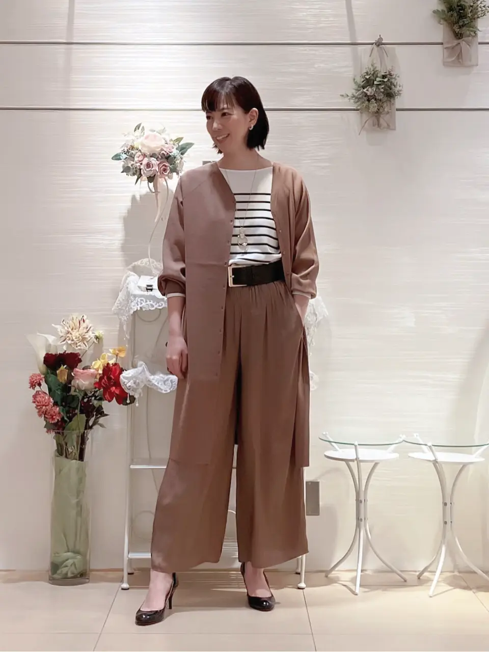 自由区 丸尾 コーディネート画像