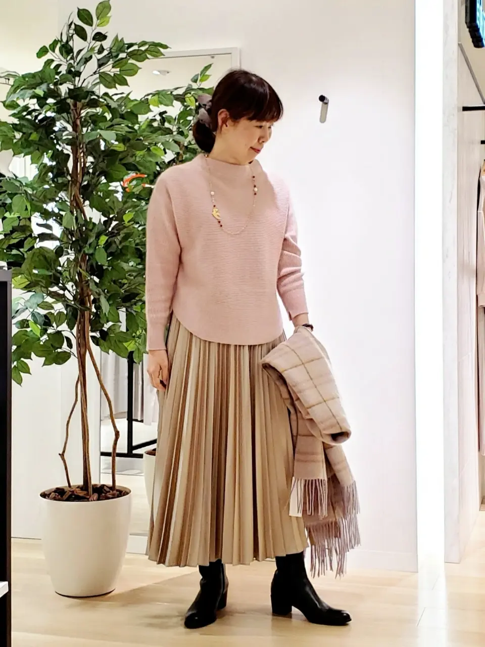 自由区 田辺 コーディネート画像