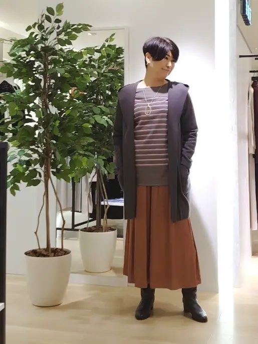 自由区 田中 コーディネート画像