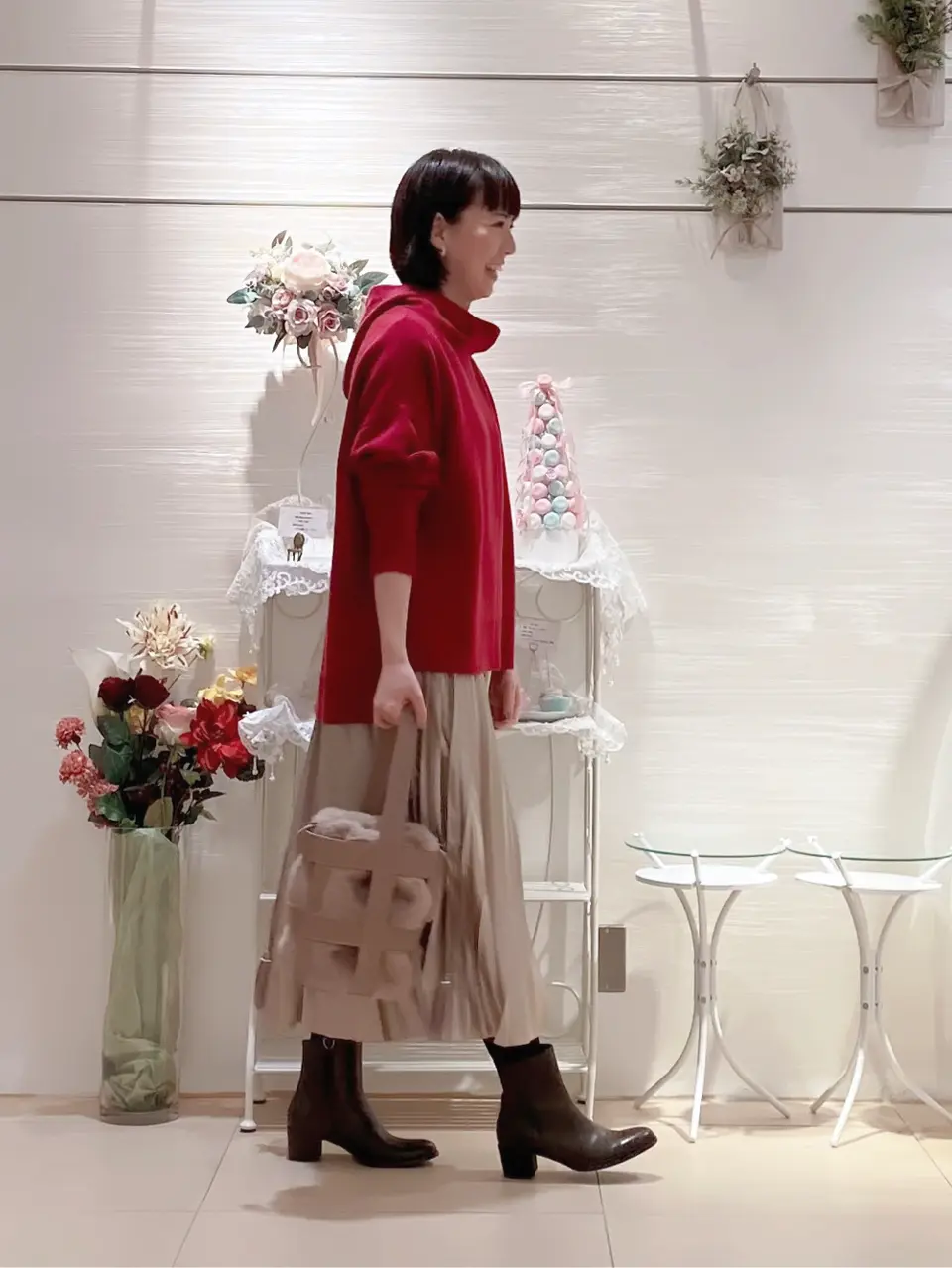 自由区 丸尾 コーディネート画像