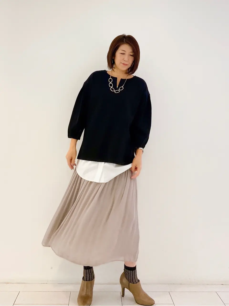 自由区 KAZU コーディネート画像