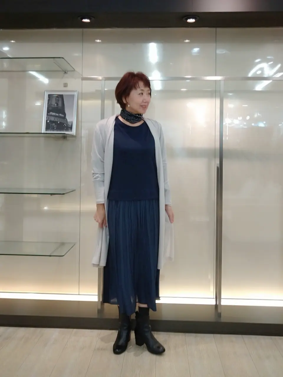 自由区 鶴田 コーディネート画像