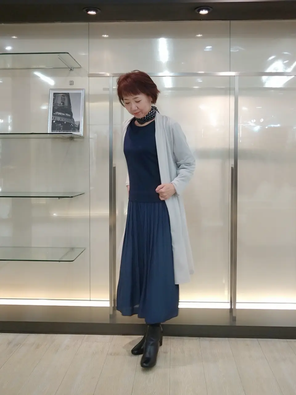 自由区 鶴田 コーディネート画像