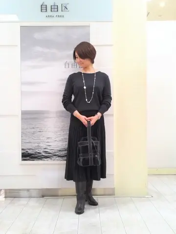 自由区 中鉢 コーディネート画像