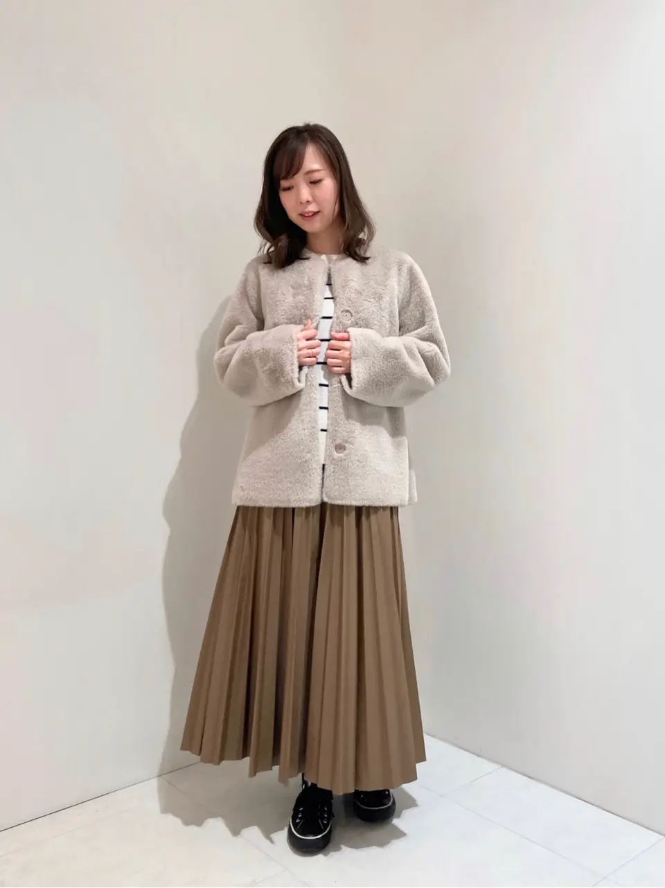 自由区 檀 コーディネート画像