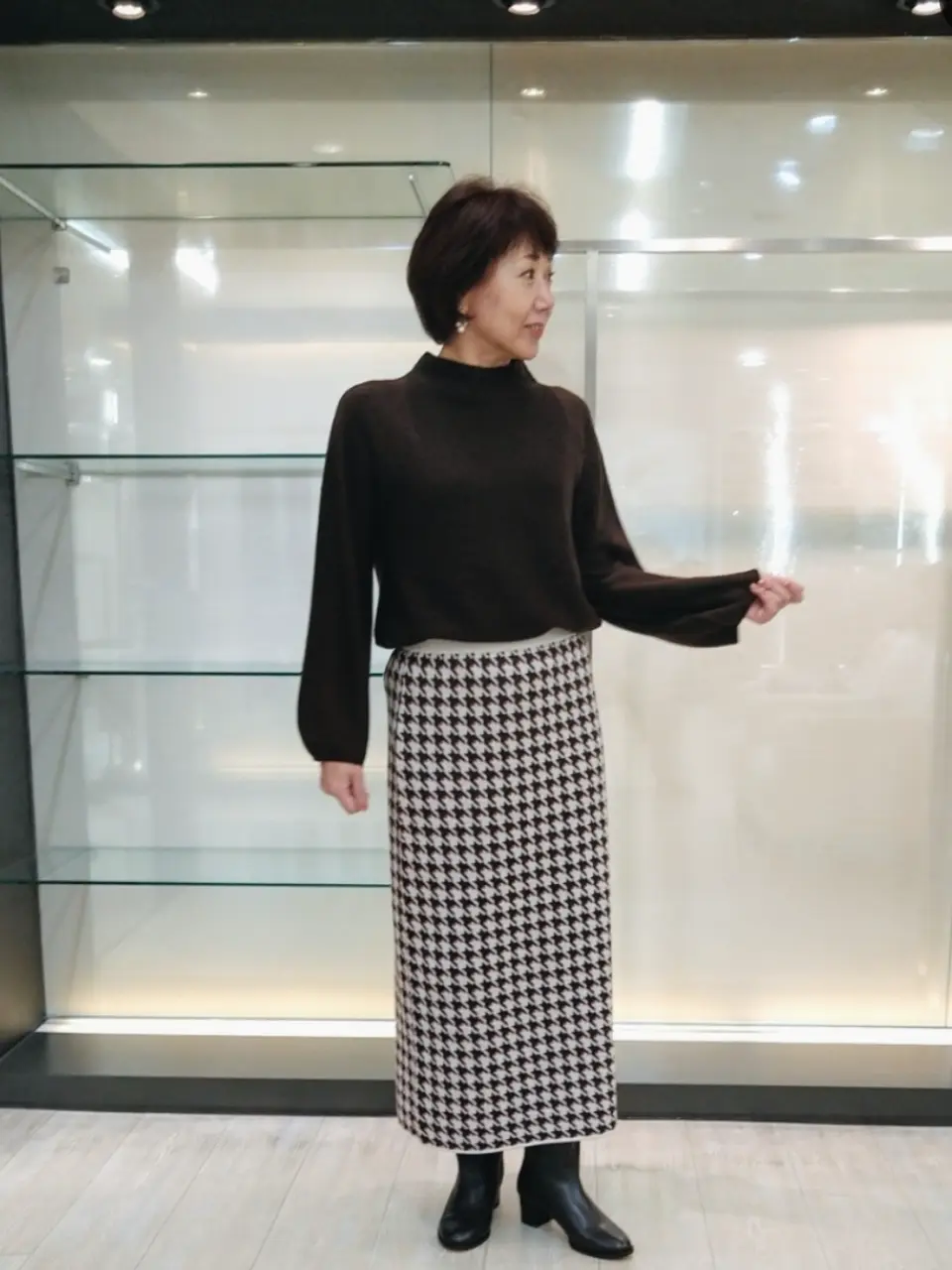 自由区 鶴田 コーディネート画像