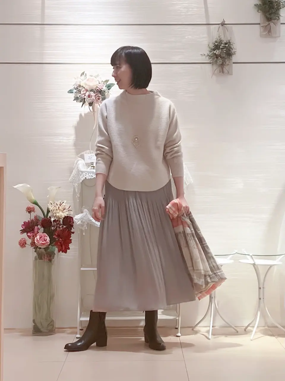 自由区 丸尾 コーディネート画像