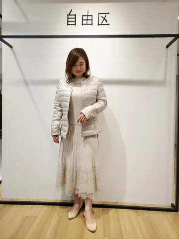 自由区 eri コーディネート画像