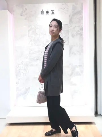 自由区 中尾 コーディネート画像