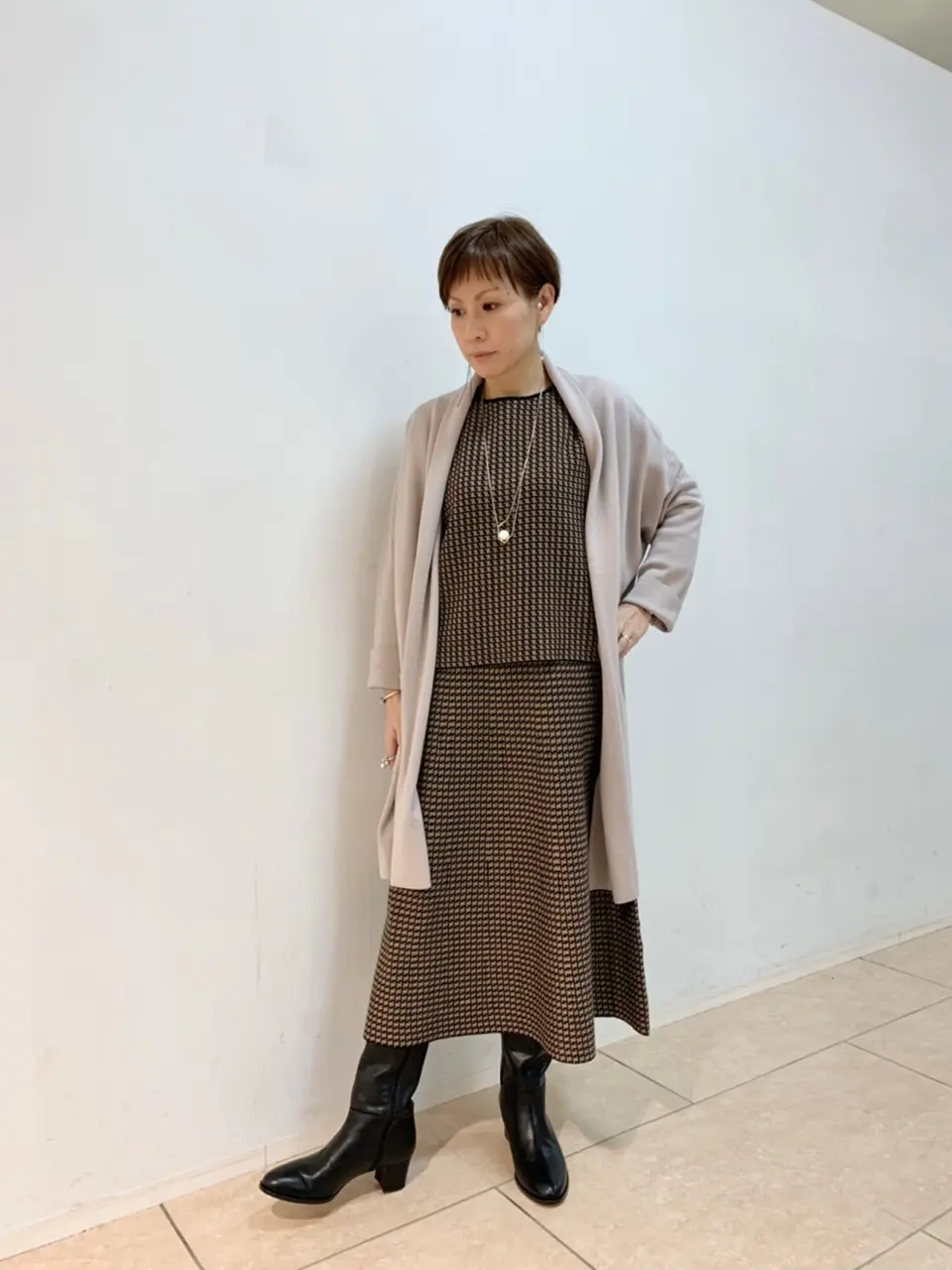 自由区 清水 コーディネート画像