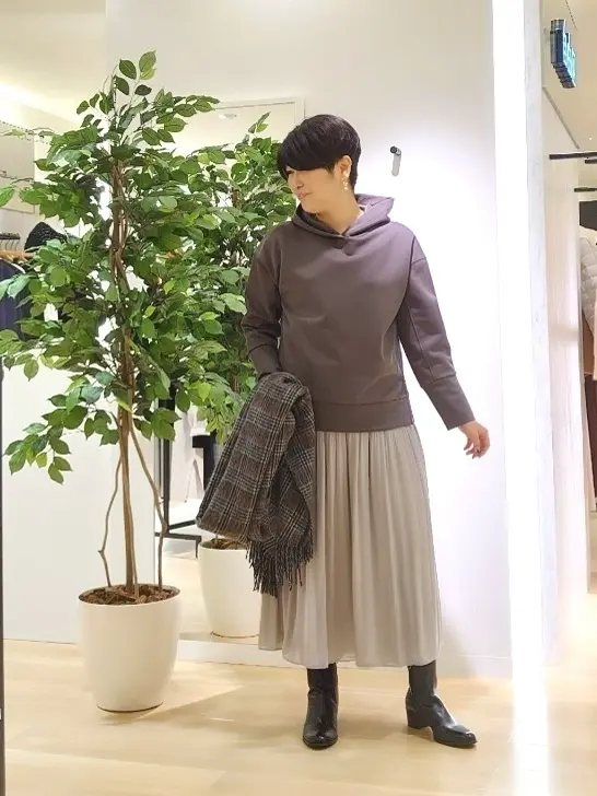 自由区 田中 コーディネート画像