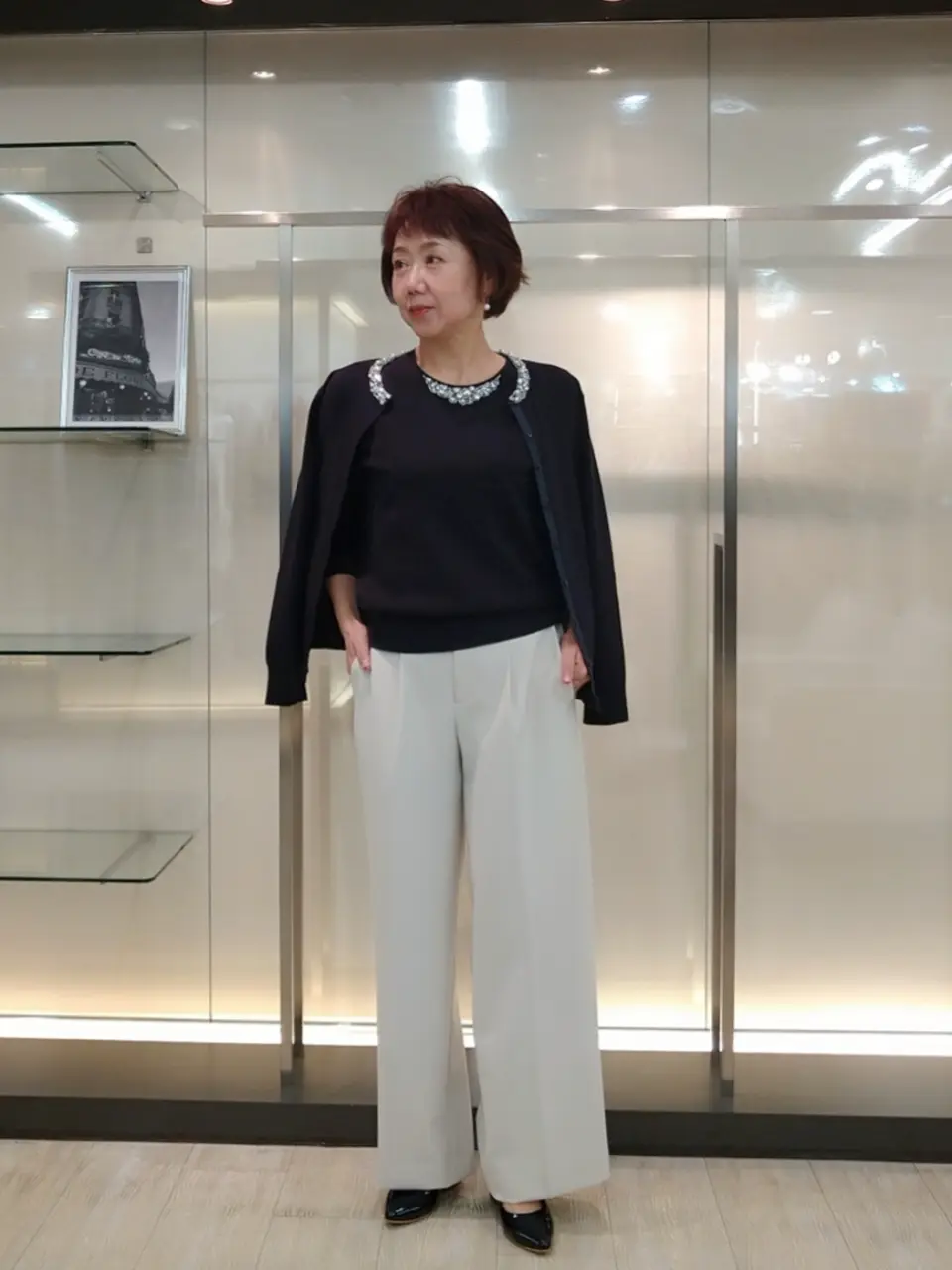 自由区 鶴田 コーディネート画像