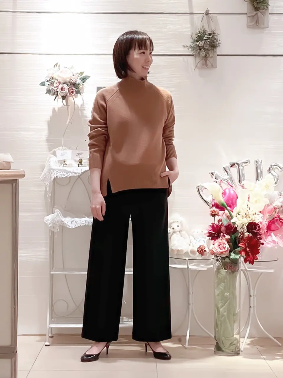 自由区 丸尾 コーディネート画像