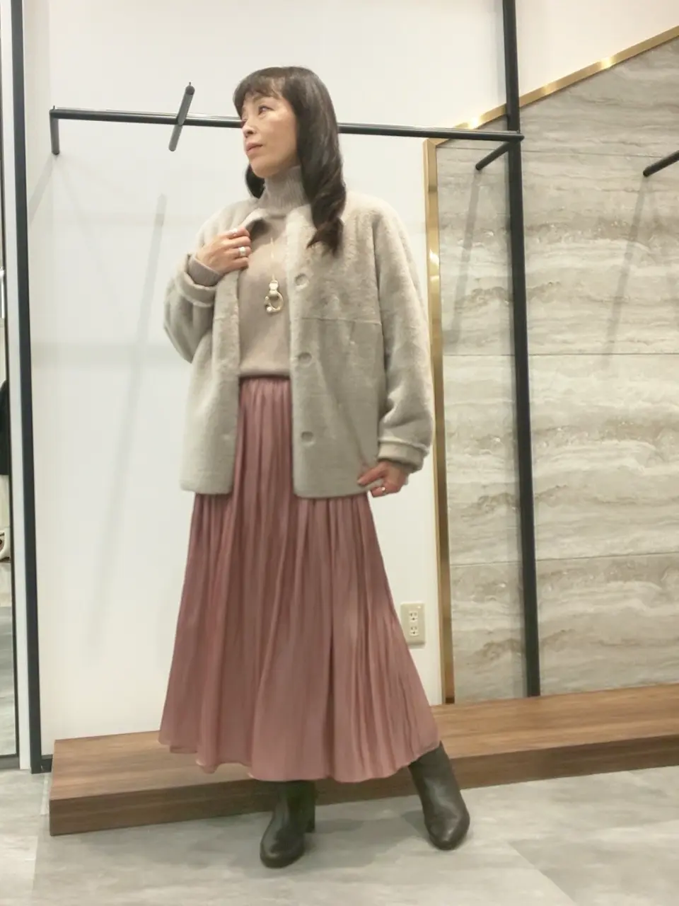 自由区 蛭川 コーディネート画像