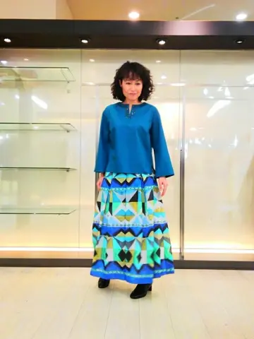 自由区 廣本 コーディネート画像