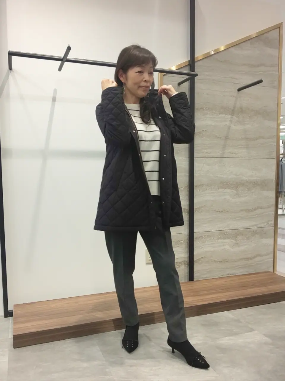 自由区 蛭川 コーディネート画像