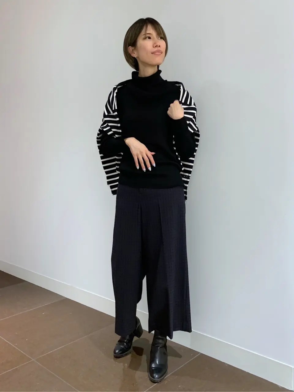 自由区 河野 コーディネート画像